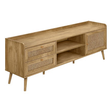 Load image into Gallery viewer, TV Stand, Console, Media Entertainment Center, Storage Cabinet, Transitional
