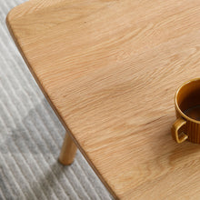 Load image into Gallery viewer, Low Table, Coffee Table With Storage Shelf - Natural
