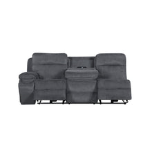 Load image into Gallery viewer, Teddy - LAF Sofa With Power Headrest & Footrest - Gray