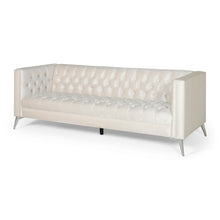 Load image into Gallery viewer, Contemporary 3 Seater Sofa With Button Tufting