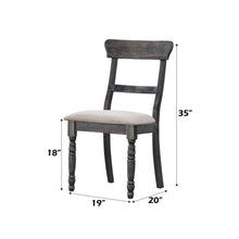 Load image into Gallery viewer, Leventis - Linen Weathered Side Chair (Set of 2) - Light Brown
