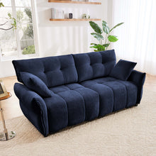 Load image into Gallery viewer, Modern Sofa & Pillows, Textured Cover, High Rebound Cushions