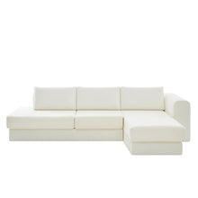 Load image into Gallery viewer, L-Shaped Modular Sofa With Double Layer Cushion