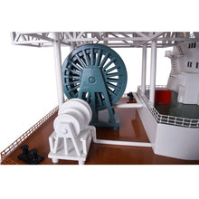 Load image into Gallery viewer, Hand Painted Model Boat (624228) - Light Brown / White