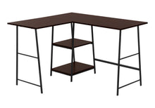 Load image into Gallery viewer, Computer Desk, Home Office, Corner, Storage Shelves, L Shape, Work, Laptop, Contemporary, Modern