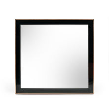 Load image into Gallery viewer, 39" Framed Accent Mirror - Black / Rose Gold
