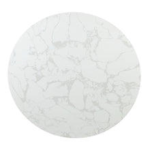 Load image into Gallery viewer, Clayten - Around Dining Table - Marble / Espresso