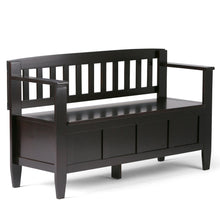 Load image into Gallery viewer, Brooklyn - Handcrafted Entryway Storage Bench