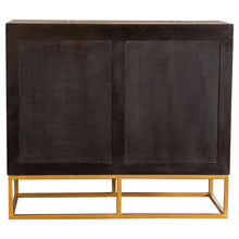 Load image into Gallery viewer, Denali - 2 Door Accent Cabinet With Variegated Grain Doors And Soft Base - Walnut