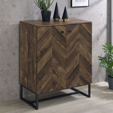 Load image into Gallery viewer, Sager - 4 Shelf Accent Cabinet - Oak