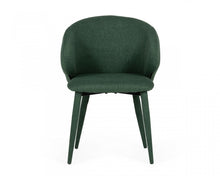 Load image into Gallery viewer, Fabric Wrapped Dining Chairs (Set of 2) - Green