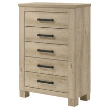 Load image into Gallery viewer, Sansome - 5 Drawer Bedroom Chest - Oak