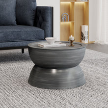 Load image into Gallery viewer, Sparling - Modern Iron Hourglass Coffee Table
