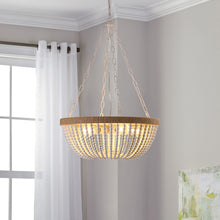 Load image into Gallery viewer, Chandelier Metal Ceiling Light - Brown