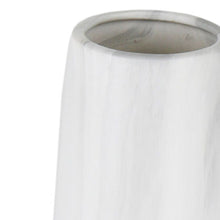 Load image into Gallery viewer, Faceted Geometric Tapered Floor Vase (576739) - White