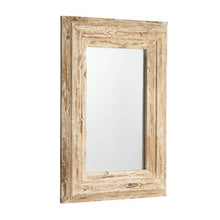 Load image into Gallery viewer, 39" Distressed Framed Accent Mirror - Natural