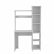 Load image into Gallery viewer, 2 Piece Set Writing Desk And Bookshelf - White