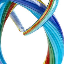Load image into Gallery viewer, Murano Modern Abstract Tabletop Sculpture (376085) - Rainbow