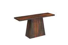 Load image into Gallery viewer, Pedestal Console Table - Mahogany