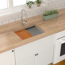 Load image into Gallery viewer, Laundry Workstation Undermount Utility Sink, Deep Single Bowl