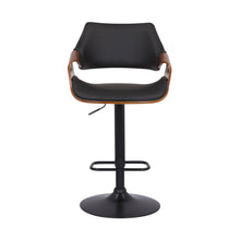 Load image into Gallery viewer, 45" Swivel Adjustable Height Bar Chair - Black