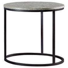 Load image into Gallery viewer, End Table - Gray / Gunmetal