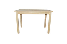 Load image into Gallery viewer, 48" Solid Wood Dining Table - Natural