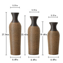 Load image into Gallery viewer, Classic And Neat Floor Vase, High Independent Flower Stand (Set of 3)