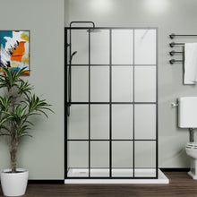 Load image into Gallery viewer, Shower Screen Walk In Wet Room - Black