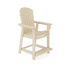 Load image into Gallery viewer, Adirondack Style Counter Chair Stylish HDPE Poly Lumber For Dining, Patio, And Garden Comfort