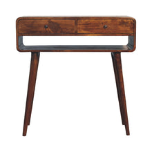 Load image into Gallery viewer, Solid Wood Solid Console Table With Shelf With Drawer (723401) - Brown