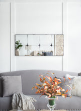 Load image into Gallery viewer, Traditional Decor Style Antique Glass Panel Mirror, Wall Mirror For Bathroom Entryway Console Lean Against Wall