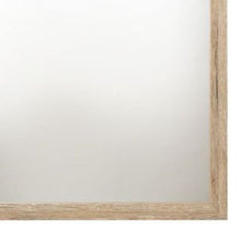 Load image into Gallery viewer, 40" Square Framed Accent Mirror - Natural