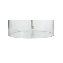 Load image into Gallery viewer, 19" Novelty Table Lamp With Drum Shade - Clear