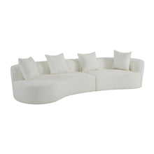 Load image into Gallery viewer, Elegant Curved Sectional Sofa With Full Foam Comfort