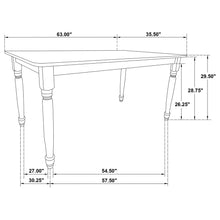 Load image into Gallery viewer, Keystone - Rectangular Dining Set