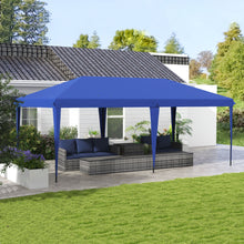 Load image into Gallery viewer, Outsunny - 10' x 19.2' Pop Up Canopy Tent, Heavy Duty Tent For Parties, Outdoor Instant Gazebo Sun Shade Shelter With Carry Bag For Catering, Events, Wedding, Backyard Bbq