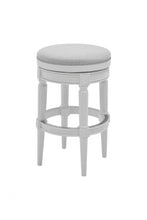 Load image into Gallery viewer, 26" Solid Wood Swivel Backless Bar Height Bar Chair - Gray
