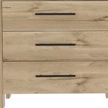 Load image into Gallery viewer, Four Drawer Double Dresser - Light Oak / White
