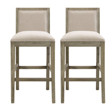Load image into Gallery viewer, Upholstered Barstools (Set of 2)