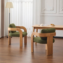 Load image into Gallery viewer, Dining Chairs With Pillow Back (Set of 2)