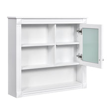 Load image into Gallery viewer, Wall-Mounted Bathroom Cabinet With Mirror And Adjustable Shelves