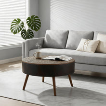Load image into Gallery viewer, Round Coffee Table With Storage Function For Living Rooms