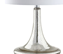 Load image into Gallery viewer, 26" Novelty Table Lamps With Drum Shades (Set of 2) - Silver