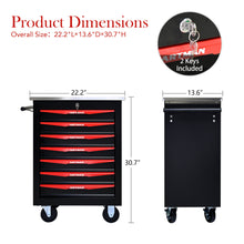 Load image into Gallery viewer, Drawer Multifunctional Tool Cart With Wheels For Garage