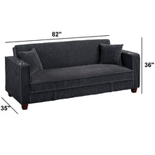 Load image into Gallery viewer, Modern Convertible Sofa With Hidden Storage USB Port, Cup Holder