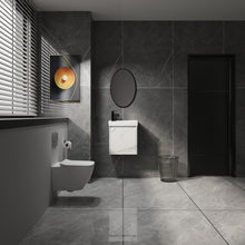Load image into Gallery viewer, Modern Bathroom Vanity With Ceramic Basin, Wall Mounted Floating Sink Combo, Storage Cabinet
