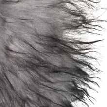 Load image into Gallery viewer, 15" X 15" Sheepskin Solid Color Dining Chair Pad - Silver