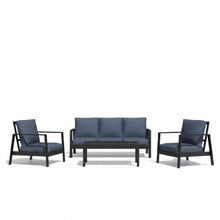 Load image into Gallery viewer, Modern 5 Seat Outdoor Patio Furniture Set With Coffee Table