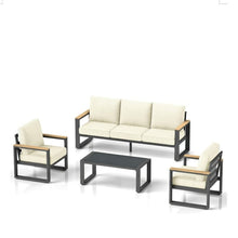 Load image into Gallery viewer, Modern Outdoor Sofa Set With Coffee Table